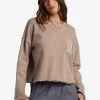 Roxy Womens Doheny Pullover Pocket Sweatshirt