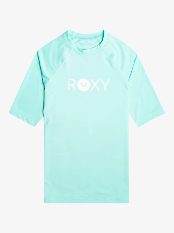 Roxy Girls 6-16 Essential Short Sleeve UPF 50 Surf T-Shirt - Image 2