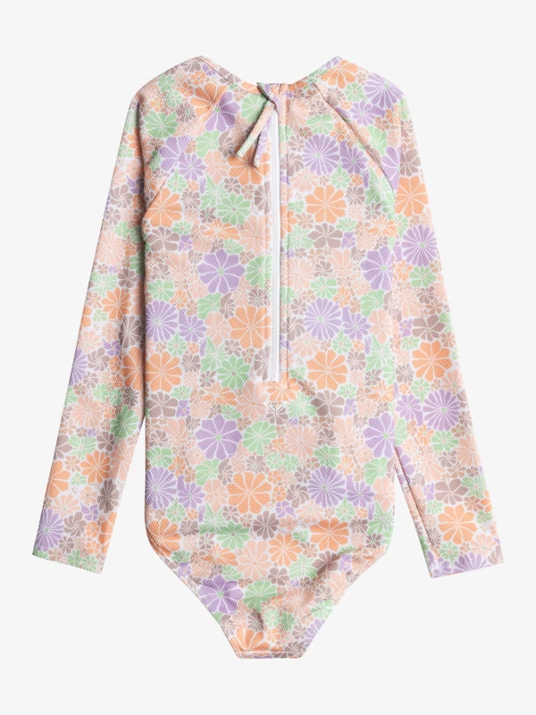 Roxy Girls 6-16 All About Sol Long Sleeve One-Piece Rash Vest - Image 2