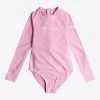 Roxy Girls 6-16 Heater Long Sleeves One-Piece Rashguard