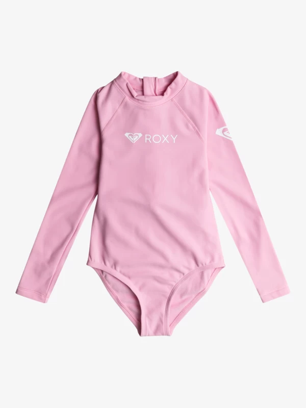 Roxy Girls 6-16 Heater Long Sleeves One-Piece Rashguard