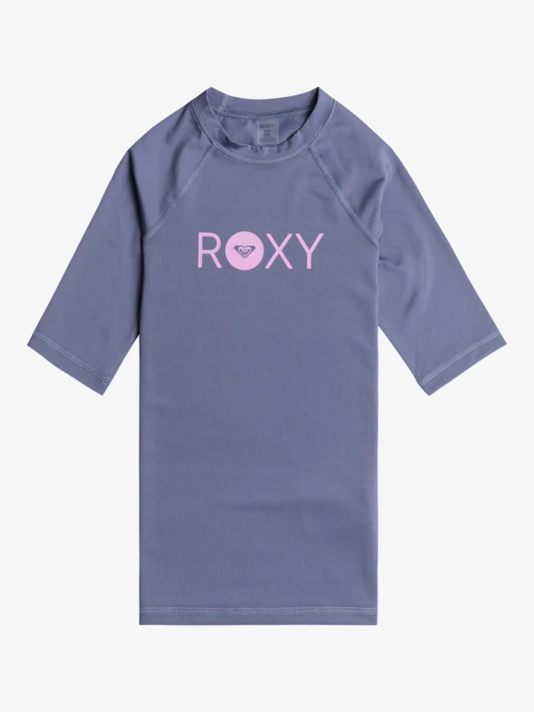 Roxy Girls 6-16 Essential Short Sleeves UPF 50 Surf T-shirt