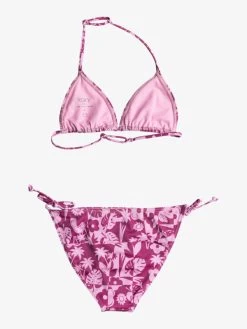 Roxy Girls 7-16 Slice Of Paradise Two Piece Swim Set