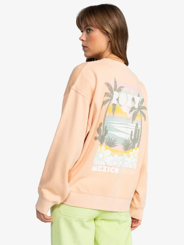 Roxy Womens Into The Night Crew Neck Sweatshirt - Image 4