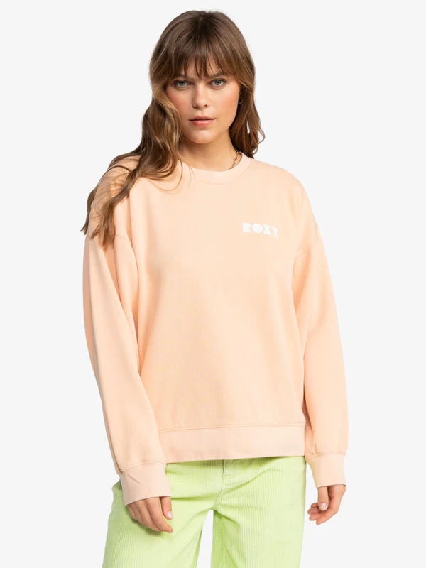 Roxy Womens Into The Night Crew Neck Sweatshirt - Image 2