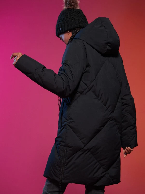 Roxy Womens Abbie Longline Winter Jacket - Image 4