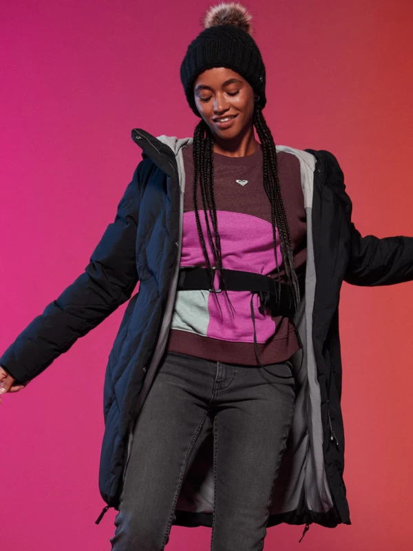Roxy Womens Abbie Longline Winter Jacket - Image 5
