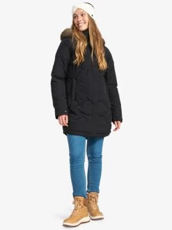 Roxy Womens Ellie Longline Winter Jacket