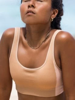 Roxy Womens Chill Out Seamless Medium Impact Sports Bra