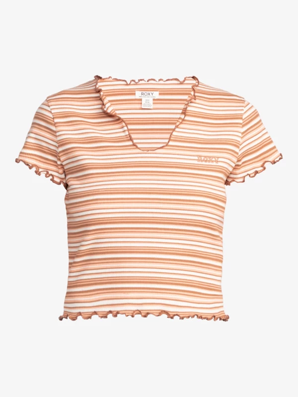 Roxy Womens Siempre Baby Short Sleeve Cropped T-Shirt - Image 7