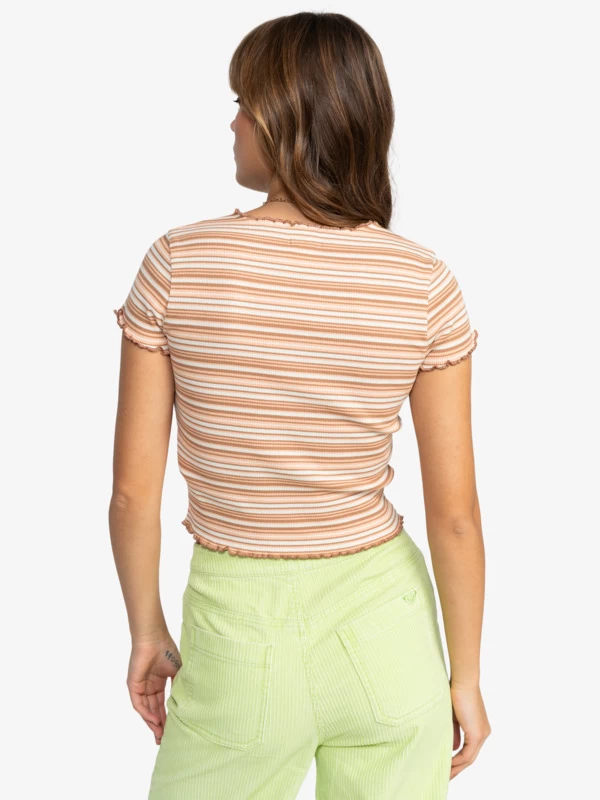 Roxy Womens Siempre Baby Short Sleeve Cropped T-Shirt - Image 9