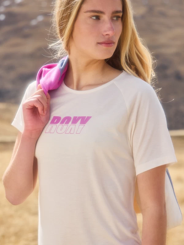 Roxy Womens Everyday FlowTechnical T-shirt - Image 7