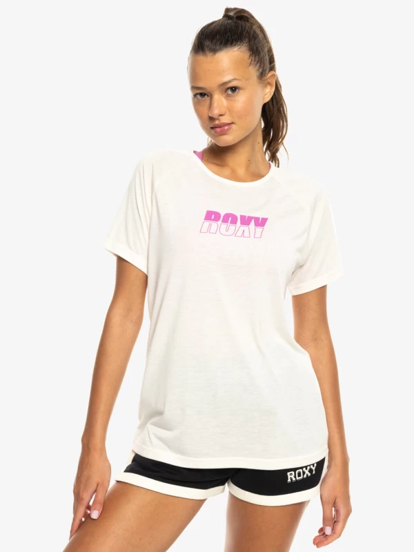 Roxy Womens Everyday FlowTechnical T-shirt - Image 3