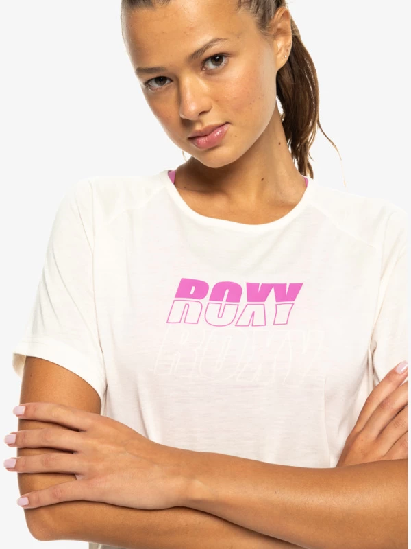 Roxy Womens Everyday FlowTechnical T-shirt - Image 10
