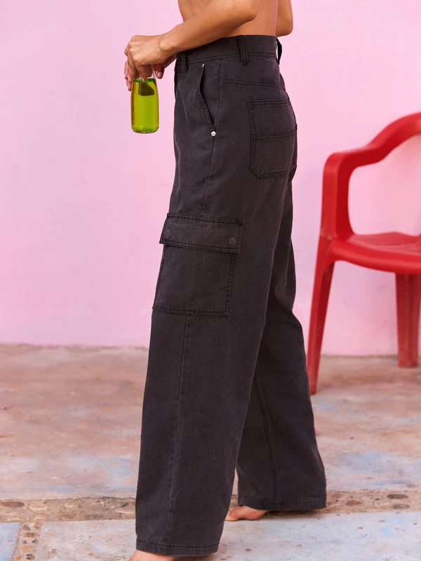 Roxy Womens Left Again Cargo Trousers - Image 9
