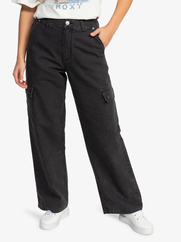 Roxy Womens Left Again Cargo Trousers - Image 10