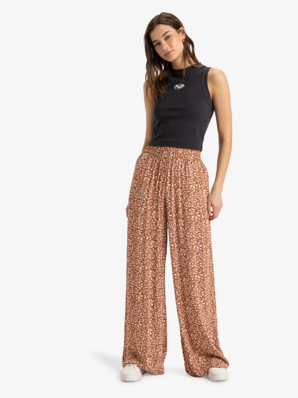 Roxy Womens Forever And A Day Wide Leg Pant - Image 8