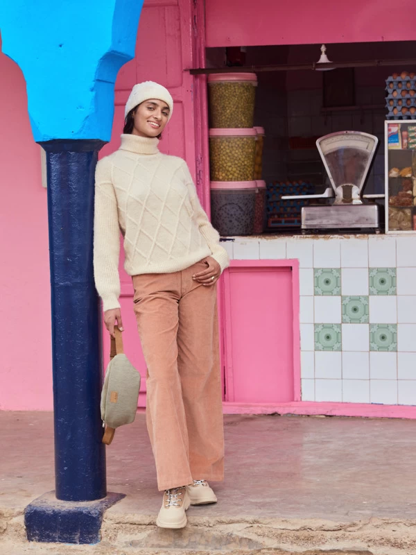 Roxy Womens Surf On Cloud Corduroy Pant - Image 5