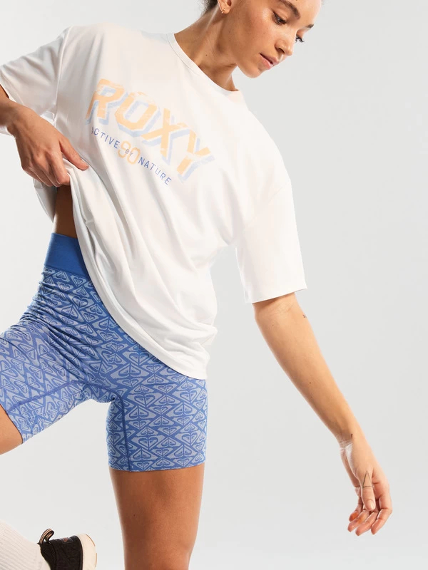 Roxy Womens Chill Out Seamless Sports Biker Shorts - Image 4