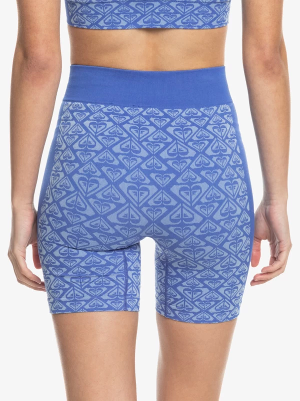 Roxy Womens Chill Out Seamless Sports Biker Shorts - Image 3