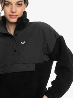 Roxy Womens Waves Of Warmth Half-Zip Fleece