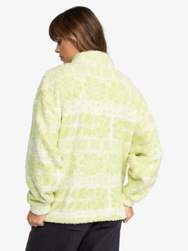 Roxy Womens Jive Talking Half Zip Polar Fleece - Image 4