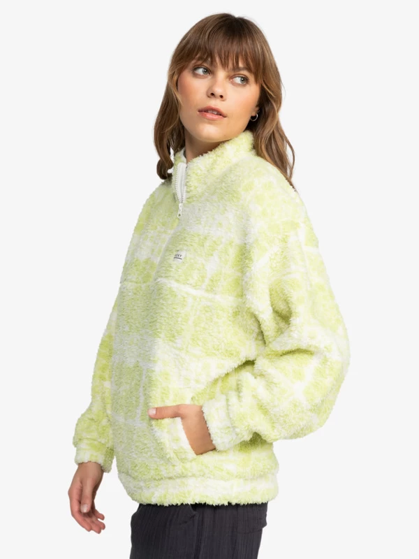 Roxy Womens Jive Talking Half Zip Polar Fleece - Image 2