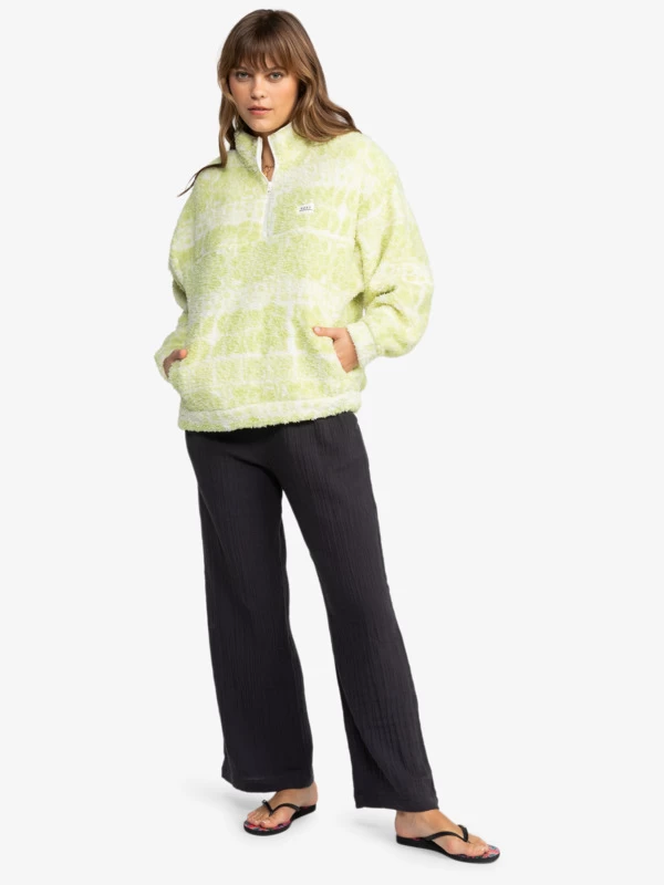 Roxy Womens Jive Talking Half Zip Polar Fleece - Image 5