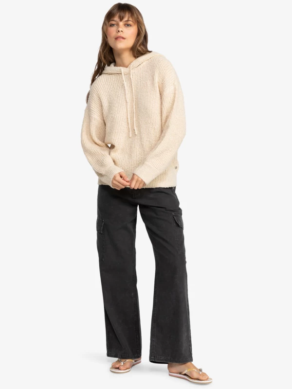 Roxy Womens Secret Sunshine Hooded Jumper - Image 4