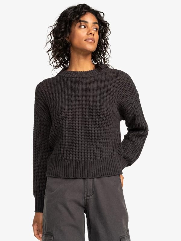 Roxy Womens Coming Home Crew Neck Jumper - Image 9