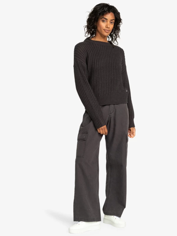 Roxy Womens Coming Home Crew Neck Jumper - Image 10