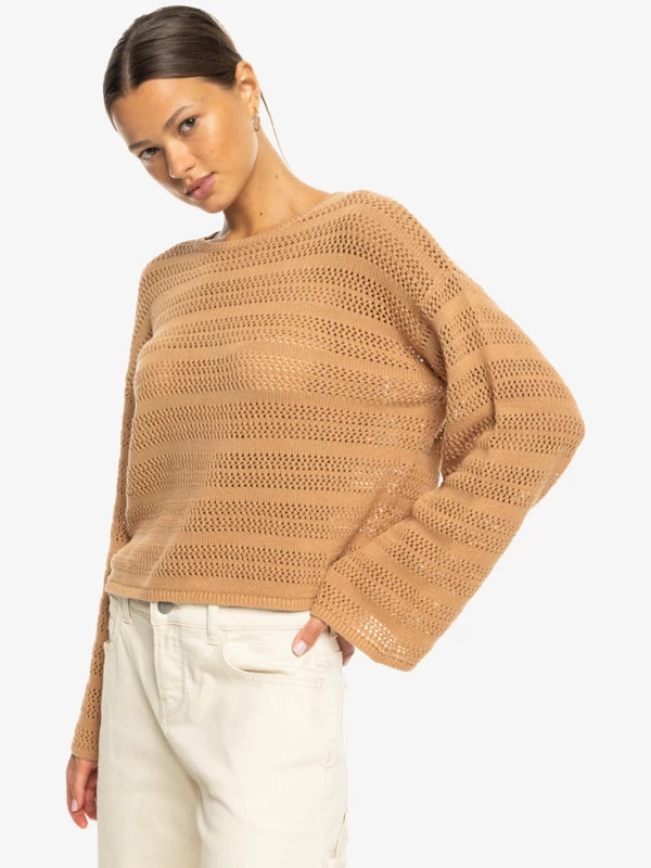 Roxy Womens Salt Siren Crew Neck Sweater - Image 3