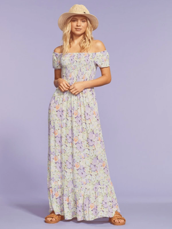 Roxy Womens Lounging Time Maxi Dress - Image 14