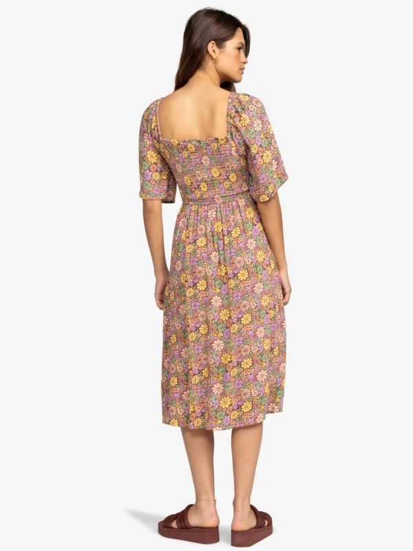 Roxy Womens Tropical Sunshine Midi Dress - Image 11