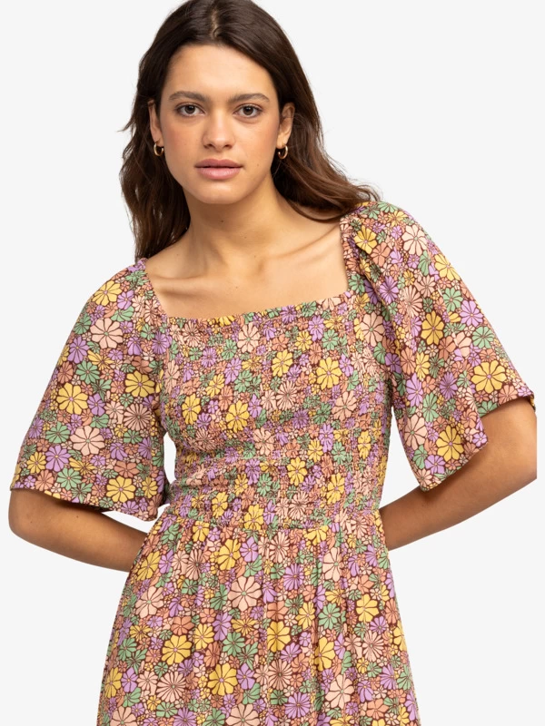 Roxy Womens Tropical Sunshine Midi Dress - Image 10