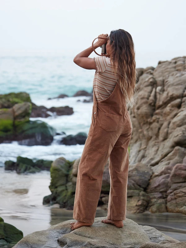Roxy Womens Trailblazer Corduroy Dungarees - Image 5