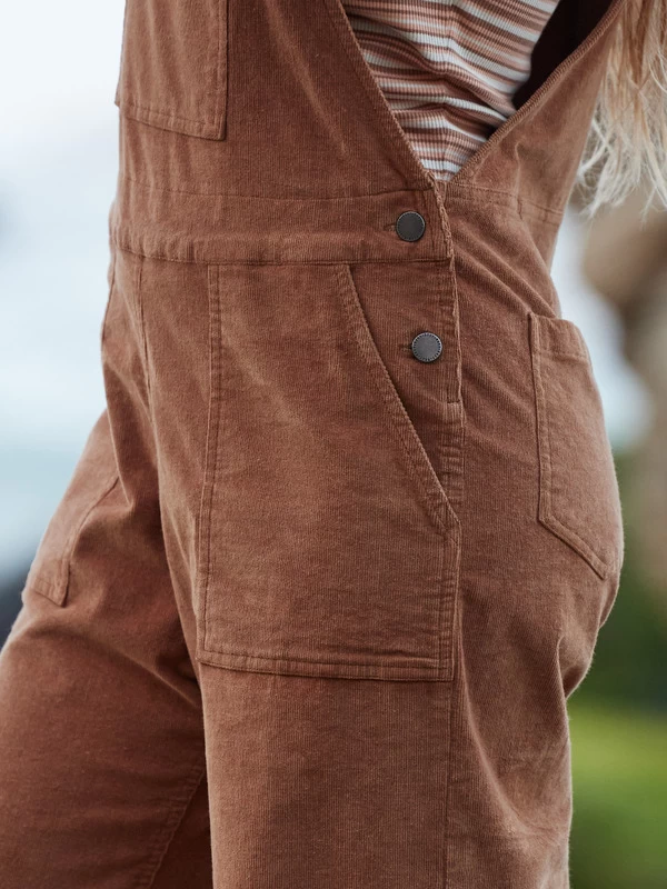Roxy Womens Trailblazer Corduroy Dungarees - Image 6