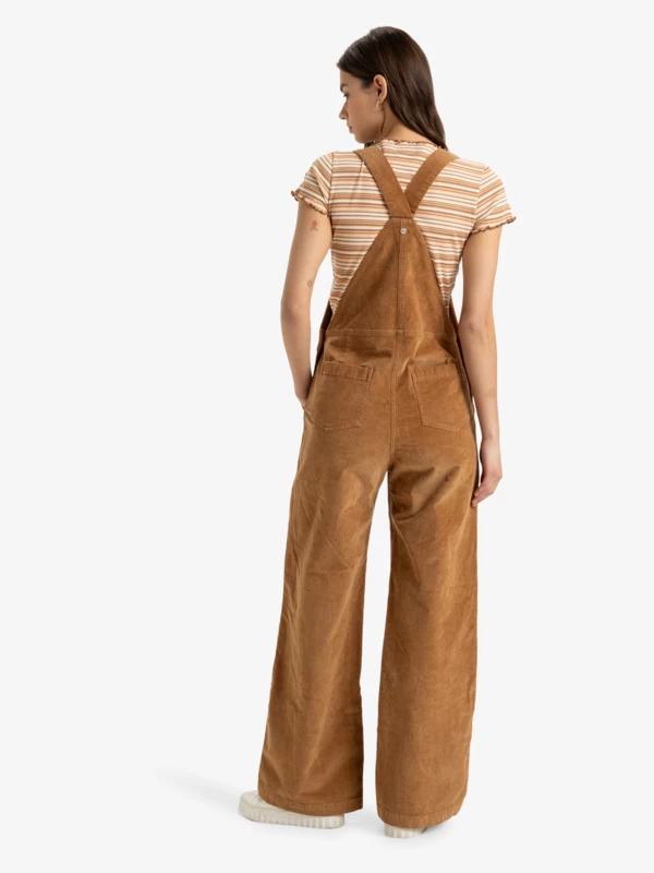 Roxy Womens Trailblazer Corduroy Dungarees - Image 4