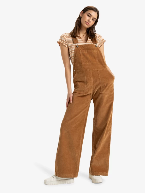 Roxy Womens Trailblazer Corduroy Dungarees - Image 7