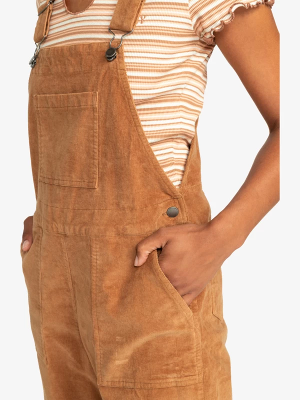 Roxy Womens Trailblazer Corduroy Dungarees - Image 3