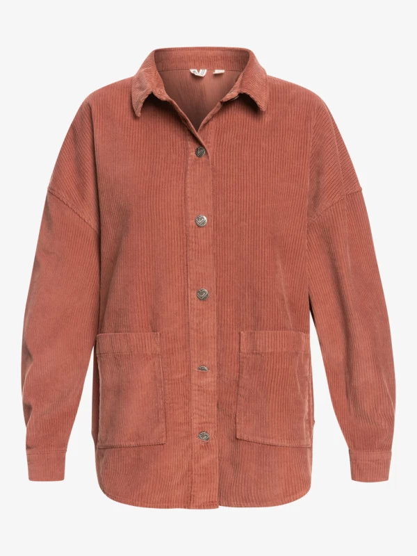 Roxy Womens Kick Back Washed Long Sleeve Shirt