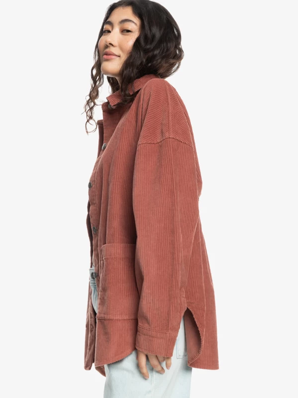 Roxy Womens Kick Back Washed Long Sleeve Shirt - Image 7