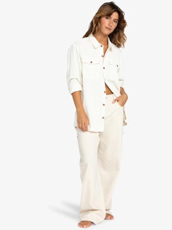 Roxy Womens Let It GoLong Sleeves Shirt - Image 4