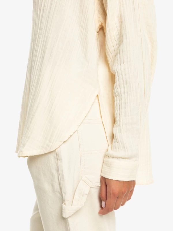Roxy Womens Morning Time Long Sleeves Shirt - Image 13