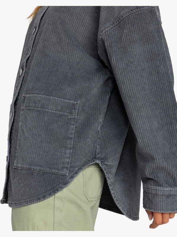Roxy Womens Kick Back Corduroy Shacket - Image 4