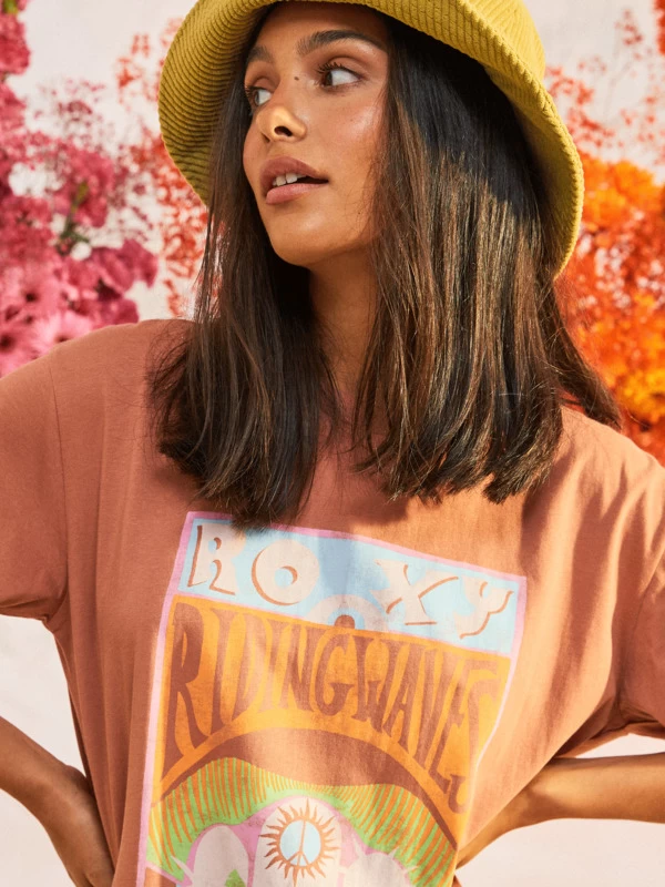 Roxy Womens Girl Need Love B Oversized T-Shirt - Image 7