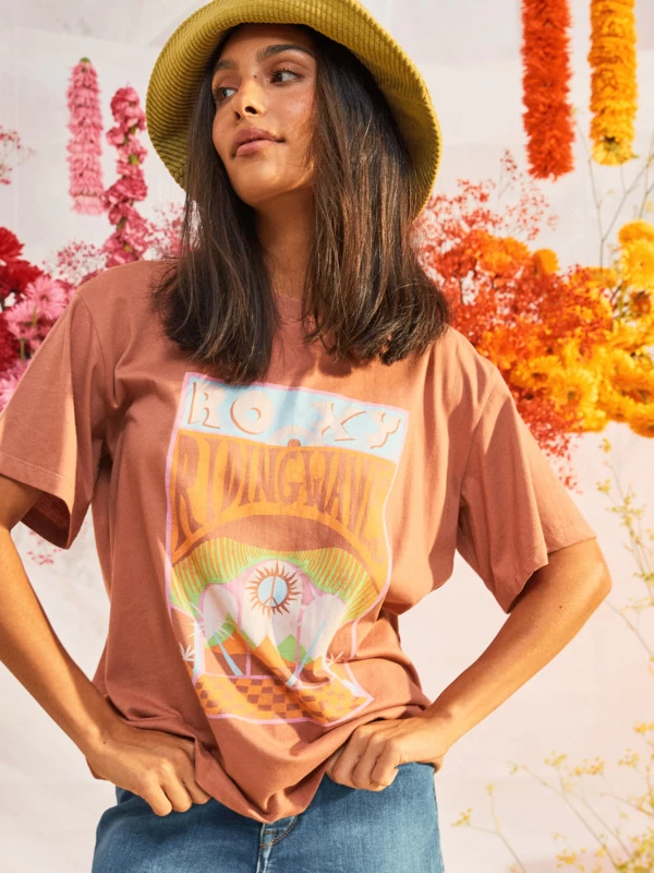 Roxy Womens Girl Need Love B Oversized T-Shirt - Image 12