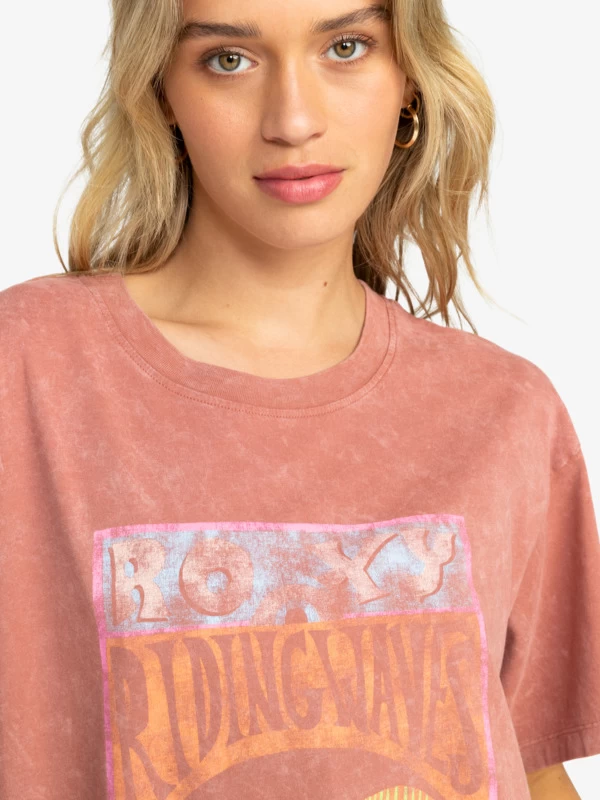 Roxy Womens Girl Need Love B Oversized T-Shirt - Image 5
