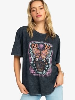 Roxy Womens Girl Need Love C Oversized T-Shirt