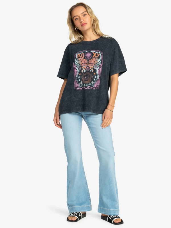 Roxy Womens Girl Need Love C Oversized T-Shirt - Image 2